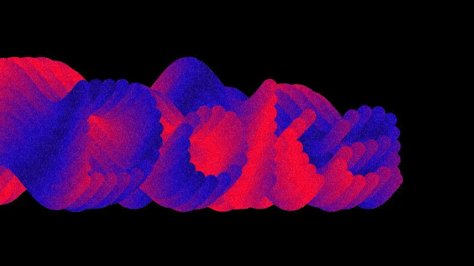 The word 'Doka' spelt out with a cool red-to-blue gradient effect